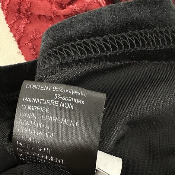 Calessa Velvet Burnout Tunic Top Womens L Artsy Edgy Boho Whimsigoth Mob Wife - Picture 15 of 16